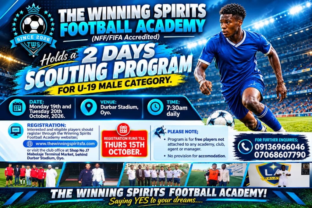 Scouting Program Flyer